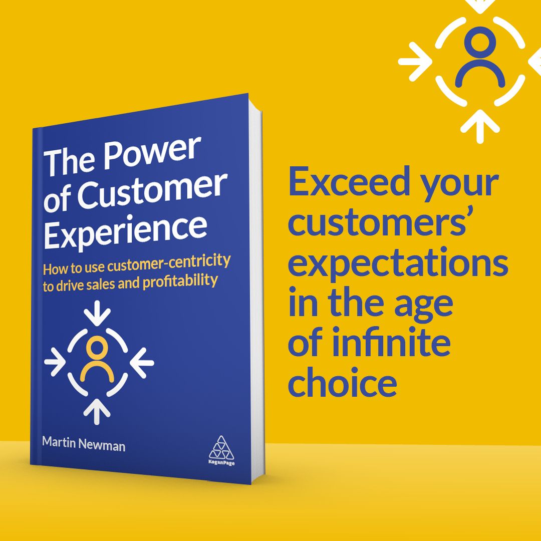 Brand new book and Mini MBA proves Customer Experience is key to building a sustainable business.